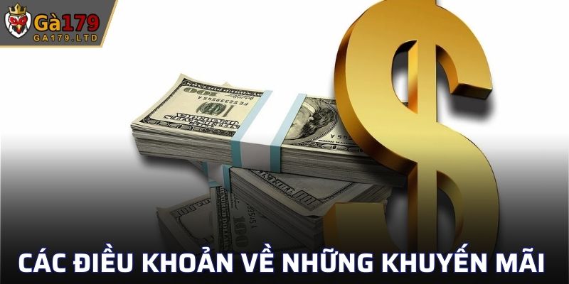 Các quy định tại GA179 về những khuyến mãi 